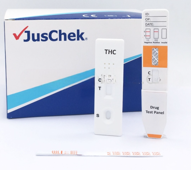 JUSCHEK THC-CANNABIS/MARIJUANA RAPID TEST STRIPE